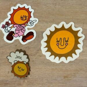 Big Bud Press Sticker and Pin Set